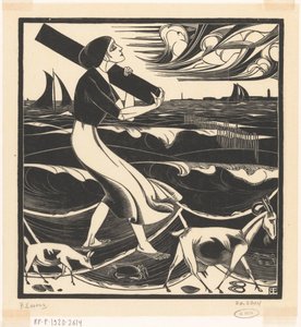 Strand (original tittel) av Bernard Essers (signed by artist)