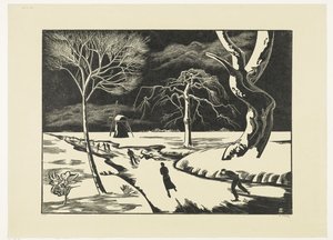 Vinteransikt, folio av Bernard Essers