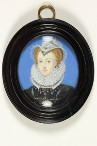 Dronning Elizabeth I (emalje)