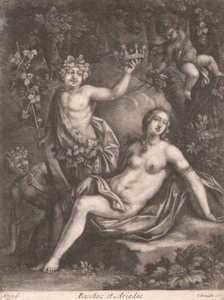 Bacchus og Ariadne av Bernard Lens