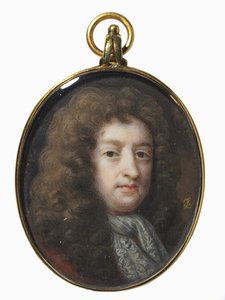 Portrett av Samuel Butler, ca. 1715-20. av Bernard Lens