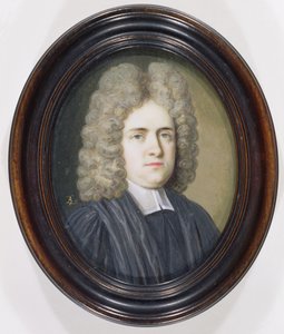 Pastor Dr. Harris (wc og gouache over grafitt på elfenben) av Bernard Lens