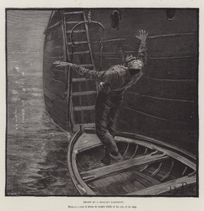 The Crusade of the Excelsior, av Bret Harte av Bernard Partridge
