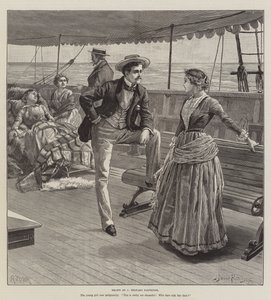 The Crusade of the Excelsior, av Bret Harte av Bernard Partridge
