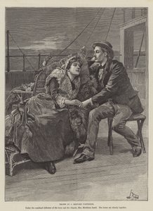 The Crusade of the Excelsior, gravering av Bret Harte av Bernard Partridge
