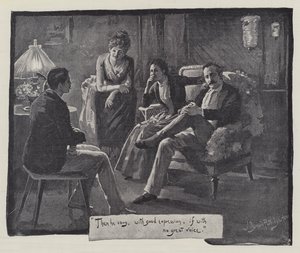 The Strange Adventures of a House-Boat, av William Black av Bernard Partridge