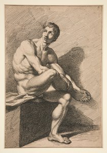 Akademiet tegnet og gravert av B. Picart av Bernard Picart