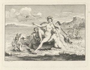 Venus fødsel av Bernard Picart