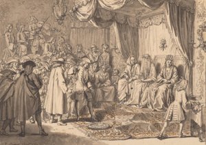 Bryllup hos de portugisiske jødene av Bernard Picart
