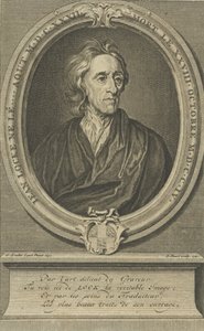 Portrett av legen og filosofen John Locke 1632-1704, 1721. av Bernard Picart
