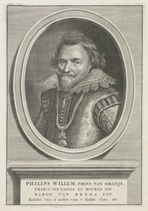 Portrett av Philip William, Prince of Orange av Bernard Picart