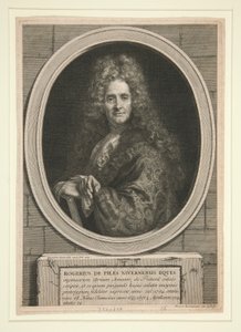 Uten tittel (Portrett av Roger de Piles) av Bernard Picart