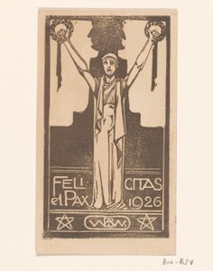 Happiness and Peace 1926 (originaltittel på objekt) av Bernard Willem Wierink