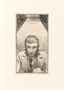 Selvportrett av Bernard Willem Wierink