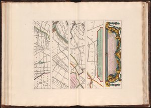 Nytt kart over Lande i Utrecht i henhold til Ordre van d