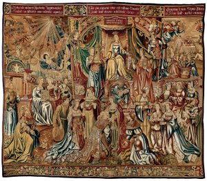 Rettferdighet fra Los Honores av Bernard van Orley