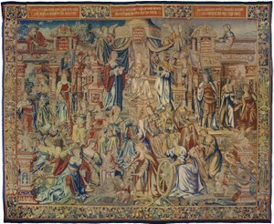 Prudentia (Prudence), fra Los Honores av Bernard van Orley
