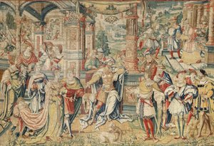 Series of History of David, ca. 1525 (silke og ull) av Bernard van Orley