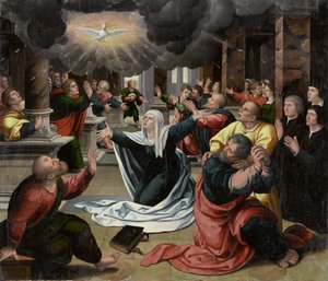 Pinsen, rundt 1530 (olje på panel) av Bernard van Orley