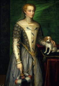 Portrett av en kvinne, slutten av 1560-tallet.