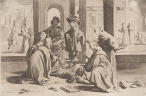 Episode 25: I Roma helbreder Saint Bernardino en syk ung mann, Episode 26: Saint Bern..., 1610-39.
