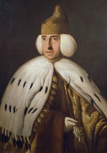 Portrett av Doge Ludovico Manin (1725-1802), maleri av Bernardino Castelli (1750-1810) av Bernardino Castelli