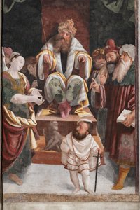 Detalj av The Martyrdom of Saint Catherine (fresco)