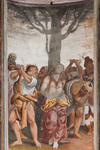 Detalj av The Martyrdom of Saint Catherine (fresco)