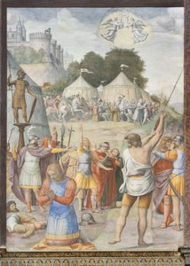 Martyrium av Saint Maurice av Bernardino Luini
