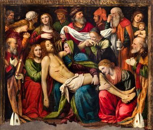 Milano, San Giorgio al Palazzo-kirken, Bernardino Luini, Gravsted av Bernardino Luini