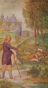 Illusjonen av Cephalus, 1520-1522 av Bernardino Luini
