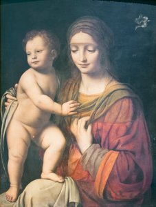 Jomfru og barn av Bernardino Luini