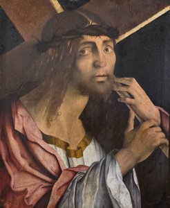 Kristus bærer korset, slutten av 1400-tallet av Bernardino di Bosio Zaganelli
