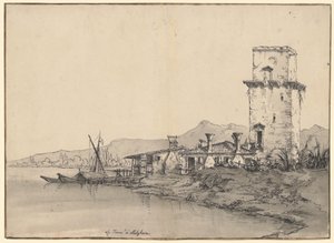 Tårnet i Marghera av Bernardo Bellotto