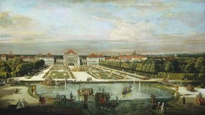 Nymphenburg-palasset, München av Bernardo Bellotto and Workshop