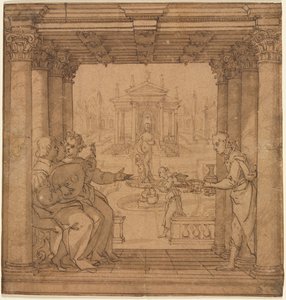 Illustrasjon fra Torquato Tassos Gerusalemme Liberata, 1586-1590.
