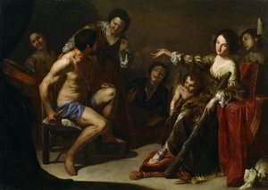 Hercules og Omphale, ca. 1640
