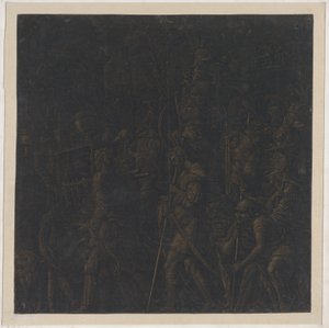 Ark 8 fra The Triumphs of Caesar, etter Mantegna, 1599.