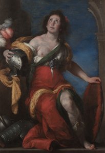 Allegorisk figur, ca. 1636 (olje på lerret) av Bernardo Strozzi