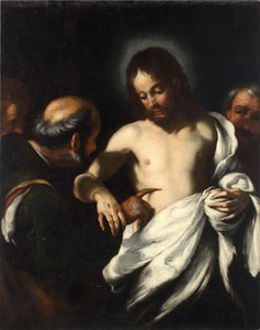 St. Thomas#39; vantro av Bernardo Strozzi