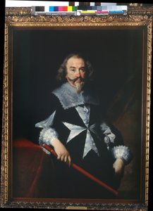 Portrett av en ridder av Malta (Scipione Papafava?), ca. 1629 (olje på lerret) av Bernardo Strozzi