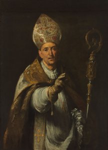 St. Gerardo Sagredo, biskop av Csanád av Bernardo Strozzi