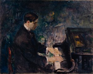 Nils Larsen spiller