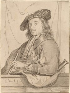Man at the Parapet, 1773, publisert 1774. av Bernhard Schreuder