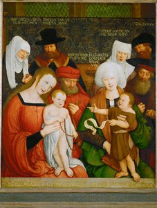 Den hellige Sippe (maleri på tre)