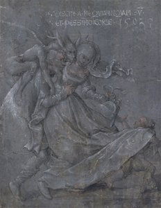 Par elskere med djevelen og amor, 1503