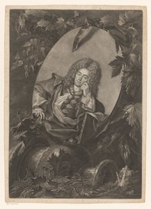 Portrett av Christoph Ludwig Agricola av Bernhard Vogel