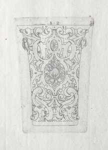 Ornamentbeger, 1581. av Bernhard Zan