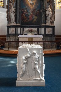 Døpefont av Bertel Thorvaldsen