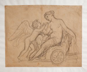 Amor klager til Venus over et bistikk av Bertel Thorvaldsen